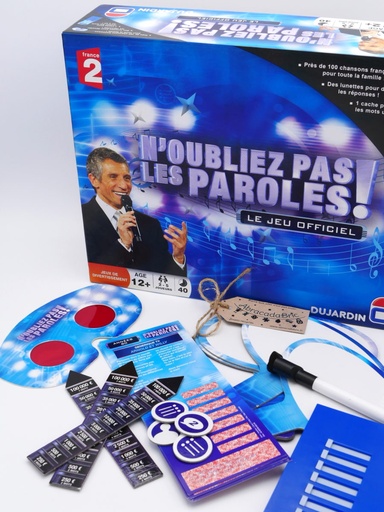 N’oubliez pas les paroles - DUJARDiN