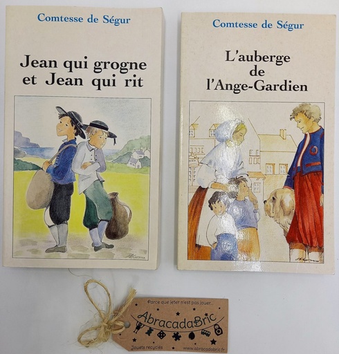 lotx2 "Jean qui grogne Jean qui rit" et "l'auberge de l'ange-gardien" - CARREFOUR