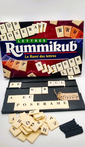Rummikub, le rami des lettres  - PARKER