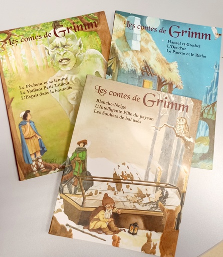 Les contes de Grimm x4 - AUZOU