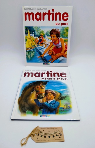"Martine au parc" & "Martine monte à cheval" - CASTERMAN 