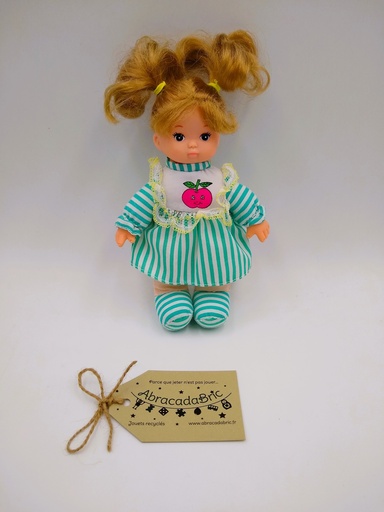 Ma mini poupée à couettes 10cm Vintage 