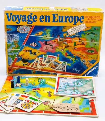 Voyage en Europe Vintage - RAVENSBURGER