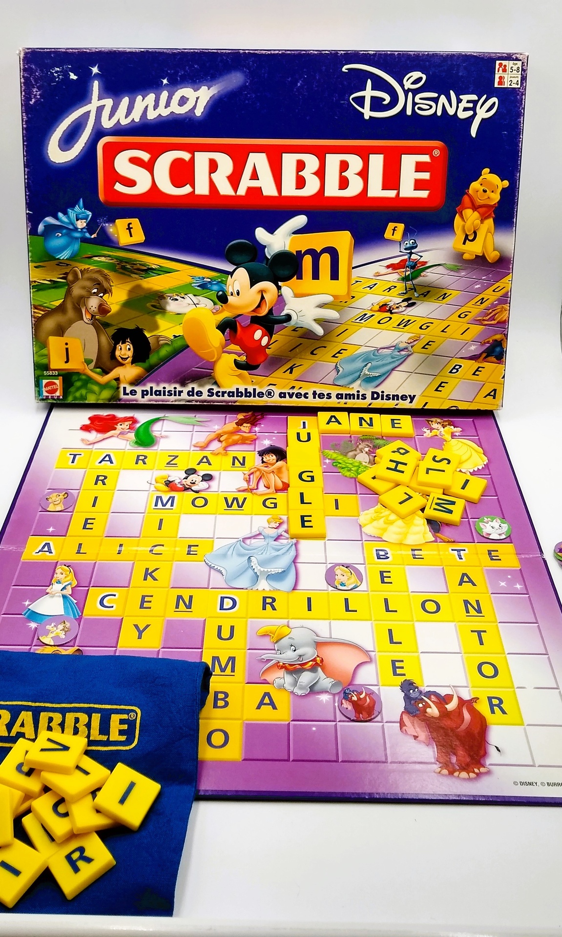 Scrabble junior Mc Donald's - Mattel - Ludessimo - jeux de société - jeux  et jouets d'occasion - loisirs créatifs - vente en ligne