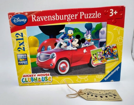 Puzzle Mickey Mouse 2x12p - RAVENSBURGER