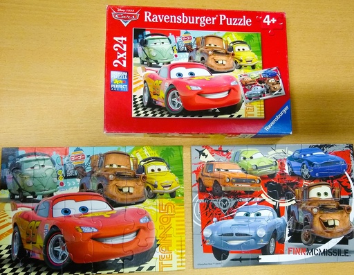 Puzzles Cars 2x24p - RAVENSBURGER