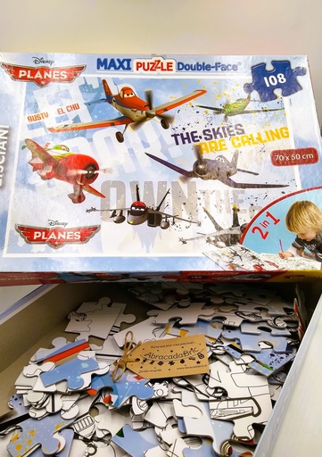 Puzzle double-face Planes 108p - LiSCiANi 