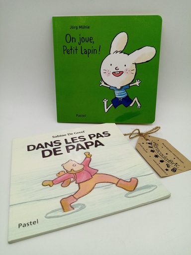 "On joue Petit Lapin !" & "Dans les pas de Papa" - PASTEL