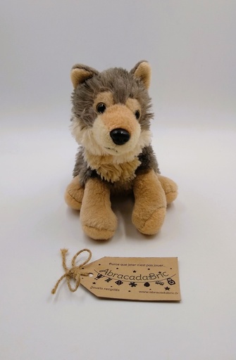 Loup gris 18 cm- WiLD REPUBLiC 