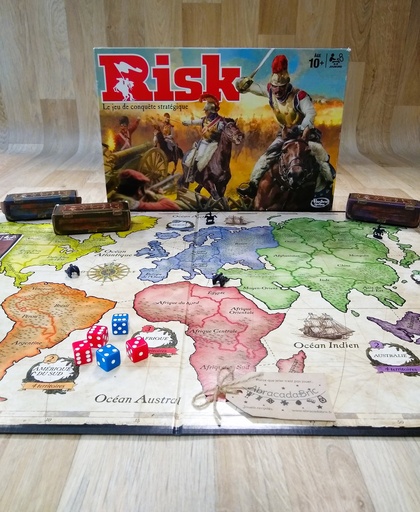 Risk, le jeu de conquête stratégique - HASBRO 