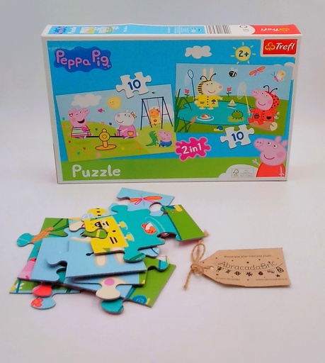 Puzzle "Peppa Pig" 2x10p - TREFL