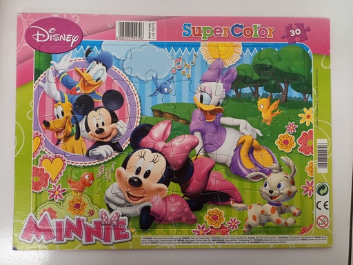 Puzzle "Minnie et ses amis !" 30p - SUPERCOLOR