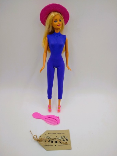 Barbie en combinaison violette - MATTEL
