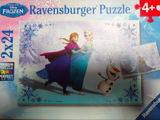 Puzzle reine des neiges 2x24p - RAVENSBURGER 