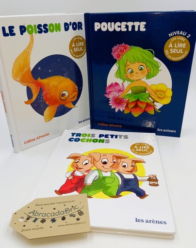 "Les trois petits cochons", "Poucette" & "Le poisson d'or" - LES ARENES
