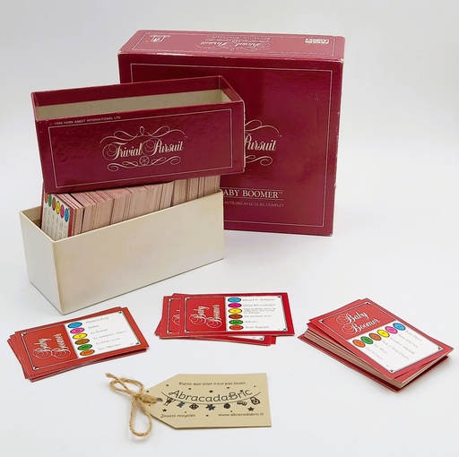 Trivial Pursuit "édition baby boomer" recharge - PARKER 