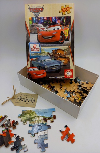 Puzzle 2x50p "Cars 3" - EDUCA