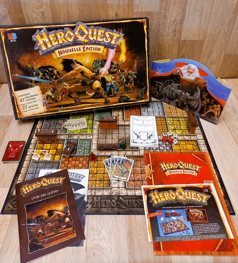 Hero Quest édition 1989 vintage - MB