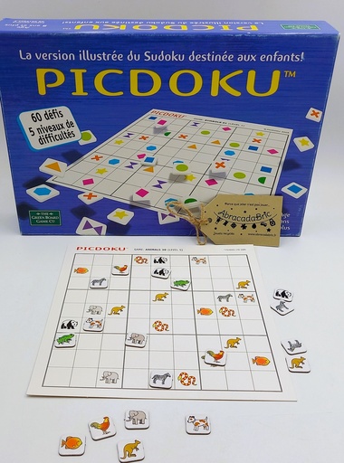 Picdoku- GREEN BOARD GAME 