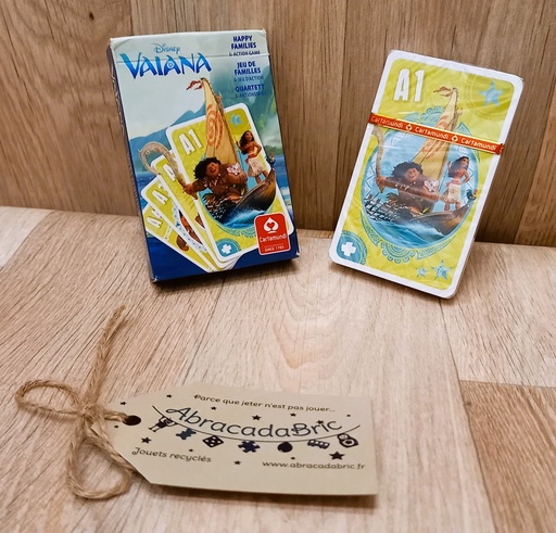 Jeu de 7 familles Vaiana - Disney