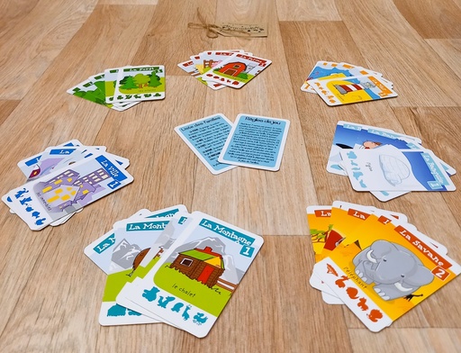 Jeu de 7 familles animaux de la forêt préfères - FRANCE CARTES