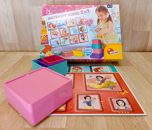 Jeux éducatif Activity Cubes Princess - LiSCiANi 