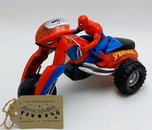 Spiderman en moto trike - SiLVERLiT