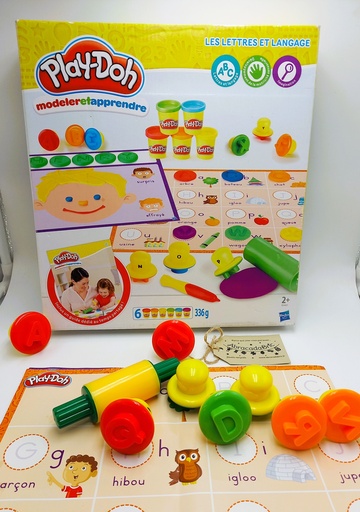 Kit créatif pour apprendre les lettres - PLAYDOH 