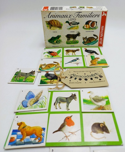 Loto des Animaux familiers - NATHAN 