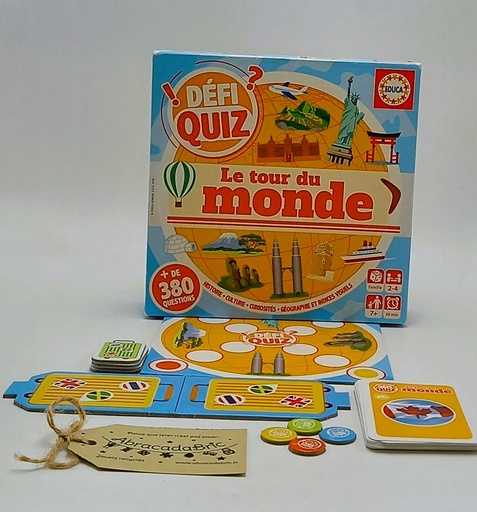 Le défi quizz: le tour du monde - EDUCA