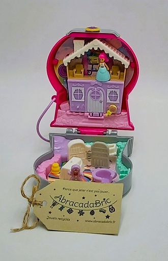 Coffret Polly pocket "la maison biscuit" - MATTEL