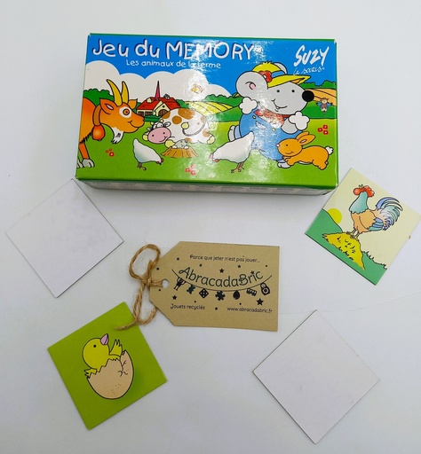 Memory les animaux de la ferme  - SUZY