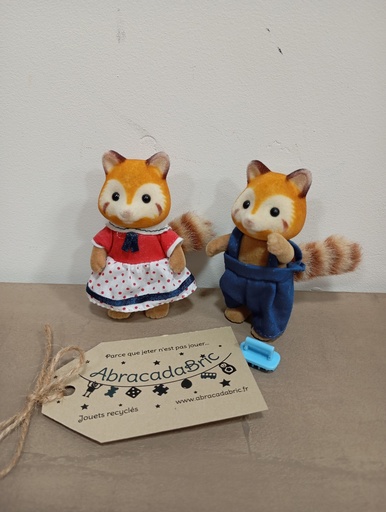 Papa et maman raton laveur - SYLVANiAN FAMiLiES