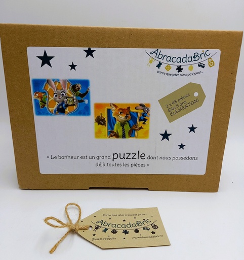 Puzzle "zootopie" 2x48p - CLEMENTONi 