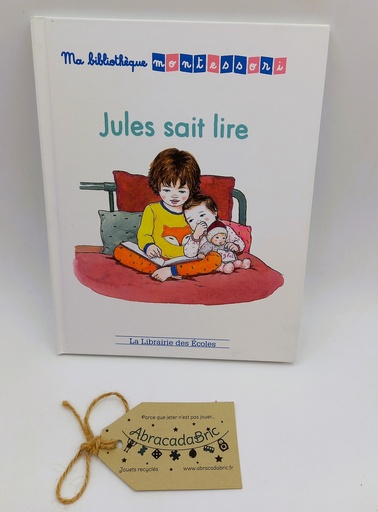 Jules sait lire - Ma bibliothèque Montessori - La LiBRAiRiE des ECOLES