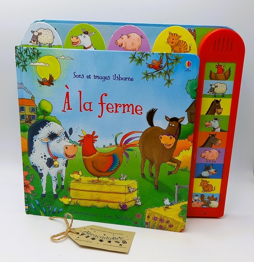 A la ferme - Sons et images - USBORNE