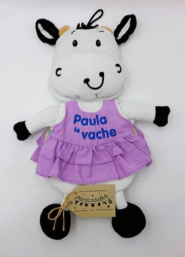 Livre tissu Paula la vache - QUATRE FLEUVE 