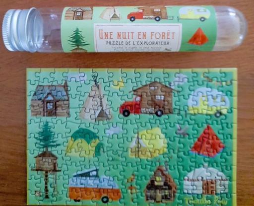 Mini puzzle "une nuit en forêt" 150p - MOULiN ROTY 