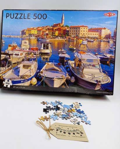 Puzzle "Port de Rovigno en Croatie" 500p - TACTiC